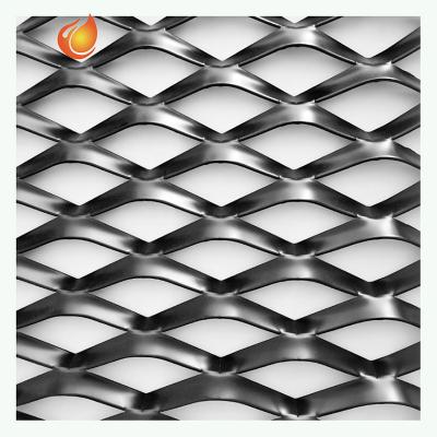 China Plate Metal Mesh Manufacturer Rhombus Hexagon Metal Mesh Stainless Steel Low Price Expanded Decorative Aluminum Expanded Fence Mesh for sale