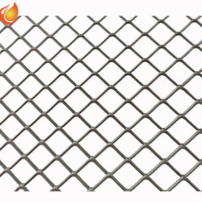 China Aluminum Expanded Diamond Hole Plate Metal Mesh Architectural Mesh For Expressway Security for sale