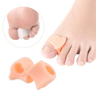 China Large Soft Pain Relief Toe Spreader Hallux Valgus Bunion Protector Toe Bunion Separator for Overlappping Toes for sale