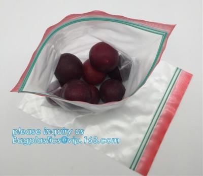 China Low Price, HIgh Quality Grip Seal Bags, Zip lockkk Plastic Grip Seal Bag Transparent Food Stand Up Packaging Zipper Pouches for sale