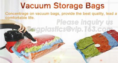 China Hot sale nylon PE laminated plastic vacuum storage bag for clothes, super-large vacuum storage compression jumbo bag for sale