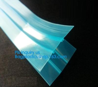 Chine tirette en plastique de bride sans dents, tirette en plastique de bride de PP/PE/PVC/EVA pour la poche, tirette en plastique de bride de PP/PE/PVC/EVA à vendre