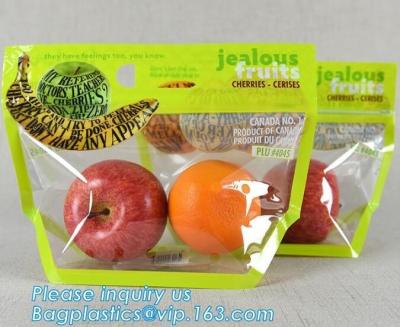 Chine Sachet en plastique perforé micro pour le fruit à pain végétal, sac d'emballage de légume frais de bopp, légumes frais Packa d'espace libre à vendre