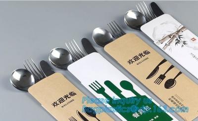 China Classic type stainless steel cultery set with plastic handle,fashion design stainless steel cultery with black handle di for sale