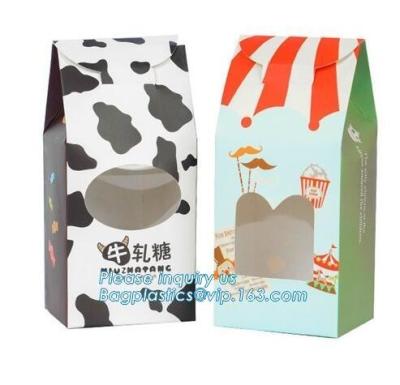 China bolso de la bolsa plástica de la comida, bolsa de papel de Kraft para el acondicionamiento de los alimentos, bolsa de papel promocional de encargo del embalaje del pan Kraft, bagease en venta