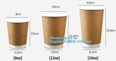 Cina Doppie tazze asportabili calde eliminabili a parete semplice delle tazze di caffè della tazza di carta del caffè 8oz, Di caldi della tazza di carta del latte di vendita 700ml di Amazon in vendita