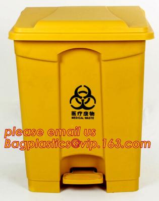 China Cubo de la basura, cubo de la basura/poder, cubo de la basura/compartimiento con el cubo de basura de la tapa del oscilación para el sitio, cubo de la basura del estilo EURO/BI plásticos al aire libre de la basura en venta