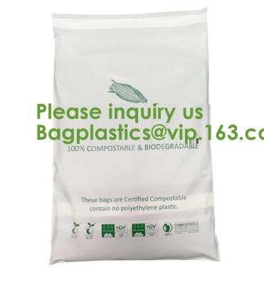 中国 EN13432 100%生物Degradable郵送袋の習慣PLA PBATのCompostable急使袋、再使用可能なEcoはCompostable郵便をリサイクルします 販売のため