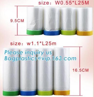 China 4m*5m Plastic Vastgebonden HDPE van het Dekkingsblad Meubilair Plastic Maskerende Film Te koop