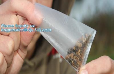 China PVA Bag for Carp Fishing 7cm*15cm Water Dissolving Carp Fishing , Water Dissolving PVA Bags for Seawater fishing, fishin for sale