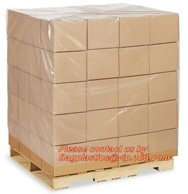 China LDPE Bin lliners Gaylord Liners Pallet Top Covers, 4 Mil Clear Pallet Covers, Customized plastic reusable pallet covers for sale