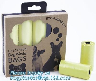 China Hundeprodukt-Bioabfall-Tasche 100% Heck Eco freundliche kompostierbar zu verkaufen