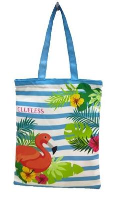 China Cotton Tote Canvas Reusable Eco Bags Shopping Handle Large Recycled Beach Grocery Tote for sale