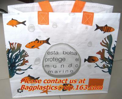 Chine le sac tissé par plastique, sacs tissés de polypropylène, pp utilisés mettent en sac, literie de pp met en sac, imprimé avec le lustre de pp/stratification mate pp W à vendre