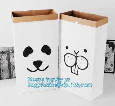 China Foldable Pop up Dupont Tyvek Laundry Hampers Bag, Customized full color printing Dupont Tyvek laundry bag, tyvek laundry for sale