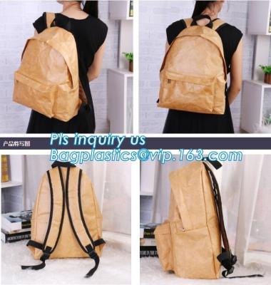 Chine Sac pliable de sac à dos d'anti de vol de Tyvek de voyage de paillette d'école de filles femmes matérielles de dames imperméable, sac d'emballage de papier de Tyvek, à vendre