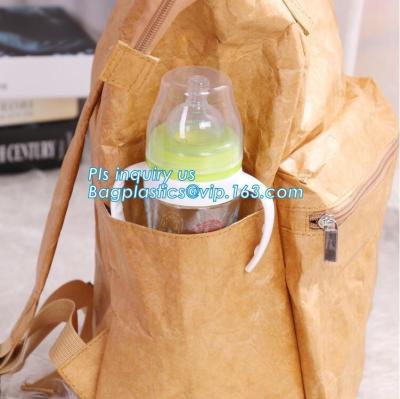 China Waterproof Tyvek coated shopping folding bag, OEM eco-friendly tear-proof tyvek paper lunch bag, Tyvek Backpack Bag for sale