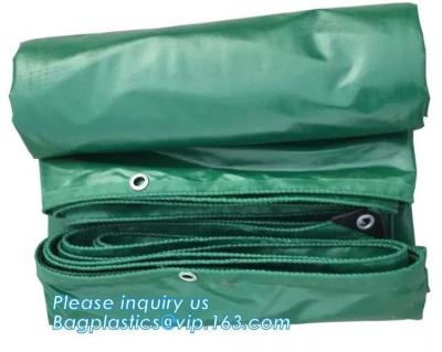 Chine Bâche verte de bois de charpente, bâche à couvercle serti de conteneur de PVC de maille de tissu imperméable multicolore vert de bâche, tente P imperméable à vendre