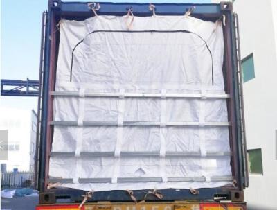 China 40 van de perfessional bulkcontainer van voetmultifuction droge voeringen, 20 of 40 voeringen van de voet witte flexibele bulkcontainer, bagease Te koop