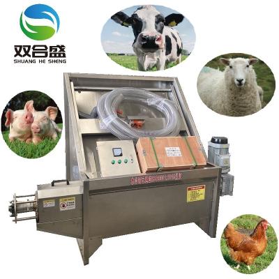 China Farm Fertilizer Separator Cow Dung Manure Dewatering Machine Inclined Screen Liquid and Solid Separation Separator for sale