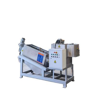 China Building Material Shops Low Cost Professional Baler Remove Pile Screw Sludge Dewatering Machine For Sewage for sale