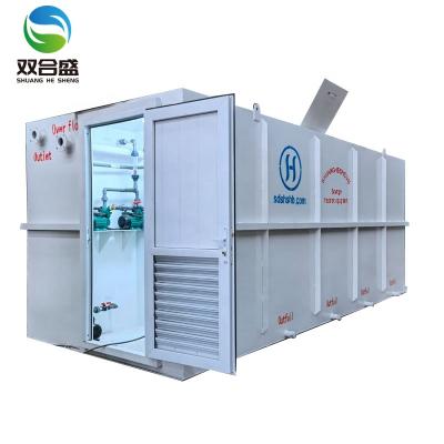 China Building Material Stores Sewage Treatment Plant Buried Full Set Wastewater Treatment Plant Equipment for sale