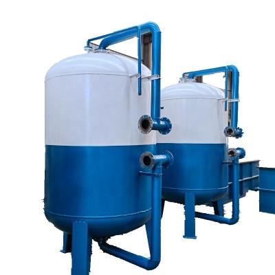 China Building Material Shops Activated Carbon Filter Sewage Suspended Solids Removal Sand Filter for sale