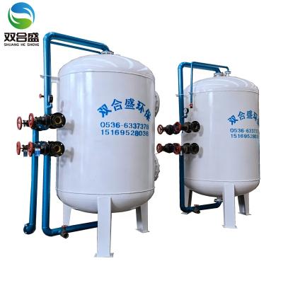 China High Hydraulic Head With Skimmer Leather Brewery Pharmaceutical Sewage Integrated Filter Tank Equipment for sale