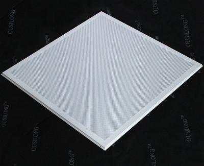 Chine Cadre ouvert étendu dans des tuiles de plafond, panneau de plafond faux suspendu par barre perforée micro de T 595x595mm à vendre