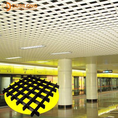 China Indoor Triangle Aluminum Metal Ceiling Grid Fireproof For Supermarket Construction Materials for sale