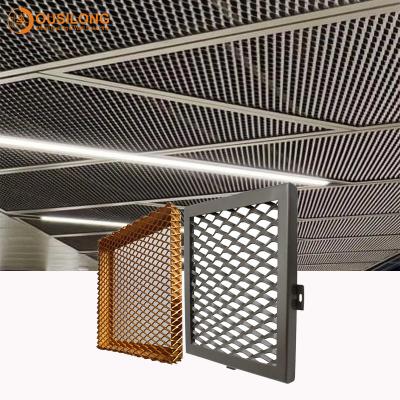 China Metal ampliado interior Mesh Ceiling/el panel de aluminio suspendido de plata del alambre de hierro galvanizado en venta