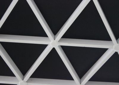 Cina Mattonelle commerciali espelse del soffitto del triangolo, griglia sospendente di alluminio del soffitto in vendita