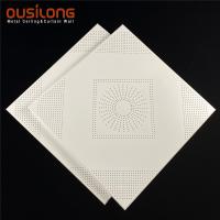 China Sound Absorbing 1.2mm Clip In Ceiling Panels Irregular Shape for sale