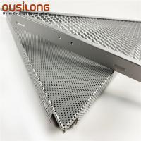 China Custom Made Perforation 600*600*600mm Clip In Ceiling for sale