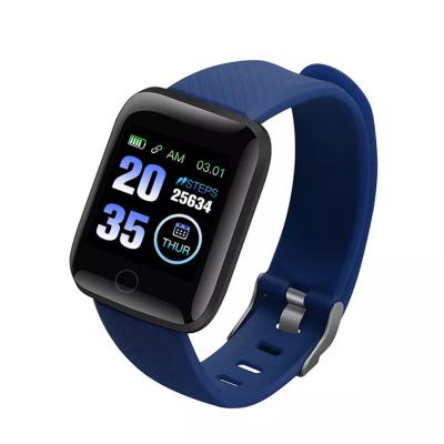 China HOT Selling Touch Screen New Health Smartwatch 116Plus Monitors Band Wristband Sports Fitness Wrist Waterproof 116 Plus Smart Watch for sale