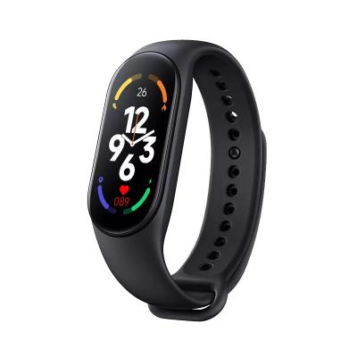 China Hot Smart BP Monitor Heart Rate Blood Pressure Tracker Heart Rate Wristband Fitness Wristband Touch Screen Band M7 Waterproof Smart Watch M6 for sale