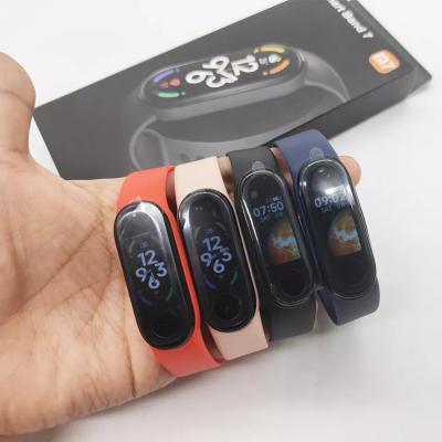 China Smart 1.62 Touch Screen Fitness M7 Band Amoled NFC Band Wristband M3 M4 M5 M6 M7 Fitness Watch Activity Tracker Smart Watches MI Band for sale