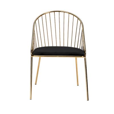 China MODDERN FURNITURE best quality design modern luxury metal comfortable single chairs for restaurant living room for sale