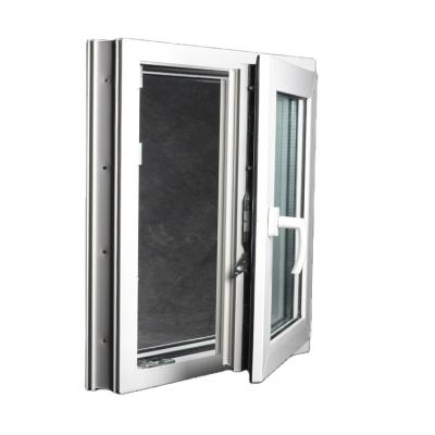 China High Quality Upvc Casement Window Screen 60 Magnetic Casement Window for sale