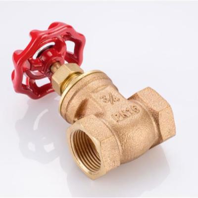 China Fluid to 200WOG PN16 General Brass Gate Valve Large Bore for sale