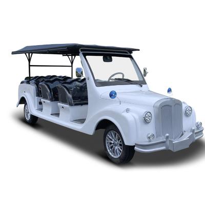 China Royal Car 11 Seats Vintage Electric Classic Car For Private Estate Reception Customized Color AH-RR11 for sale