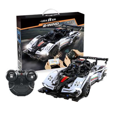 China Smart Car Children's Programmable Remote Control Electric Car Set Four-wheel Drive Set RC Car Hobby Building Blocks Boy't t for sale