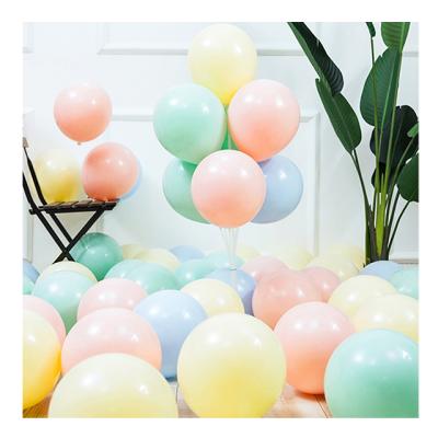 China Gift Toy Happy Birthday Balloon Round Birthday / Party / Graduation Latex Decoration Inflatable Balloons Set for sale