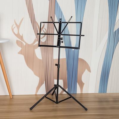 China Wholesale Small Guitar Score Erhu Guitar Violin Ukulele Score Stand Folding Music Stand Manufacturer Manufacturer for sale