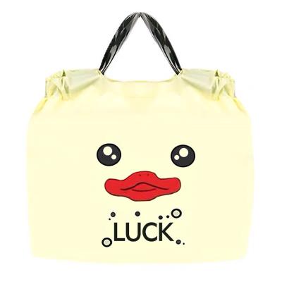 China CLOTHING Biodegradable Gel Matte Die Cut Plastic Shopping Bag With Logo For Gift for sale