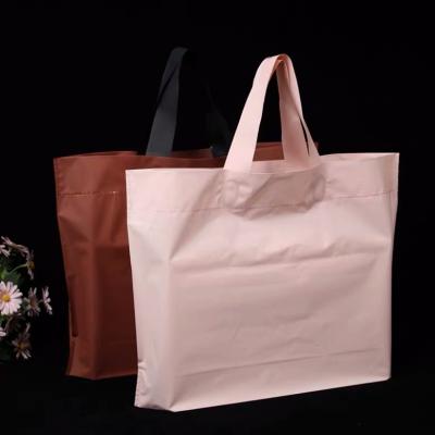 China Recyclable Cheap Biodegradable Clear Custom Logo Bag Printing Plastic Bag Shopping Bag for sale