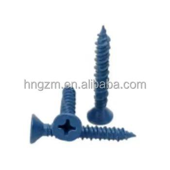 China High Quality Customizable Truss Hex Head Concrete Screws 1/4 In. of diameter for sale