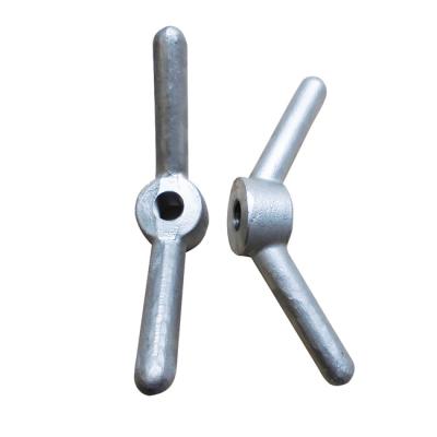 China Wing Coupling Lifting Butterfly Forging Nut Toggle Wing Coupling Lifting Butterfly Forging Toggle Nut for sale