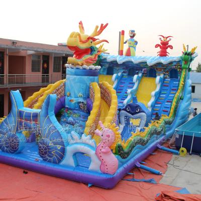 China PVC Culture Theme Bounce House Bouncy Castle Inflatable Playground For Kids for sale