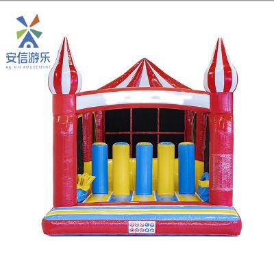 China PVC New Design Giant Commercial Inflatable Obstacle Course Tic-Tac-Toe Fun Game for sale